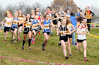 Girls under-15s Start Fitness NEHL, Aykley Heads, Durham. Photo:  David T. Hewitson/Sports for All Pics